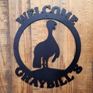 Single Layer Metal Signs – Juno Ironcraft, LLC