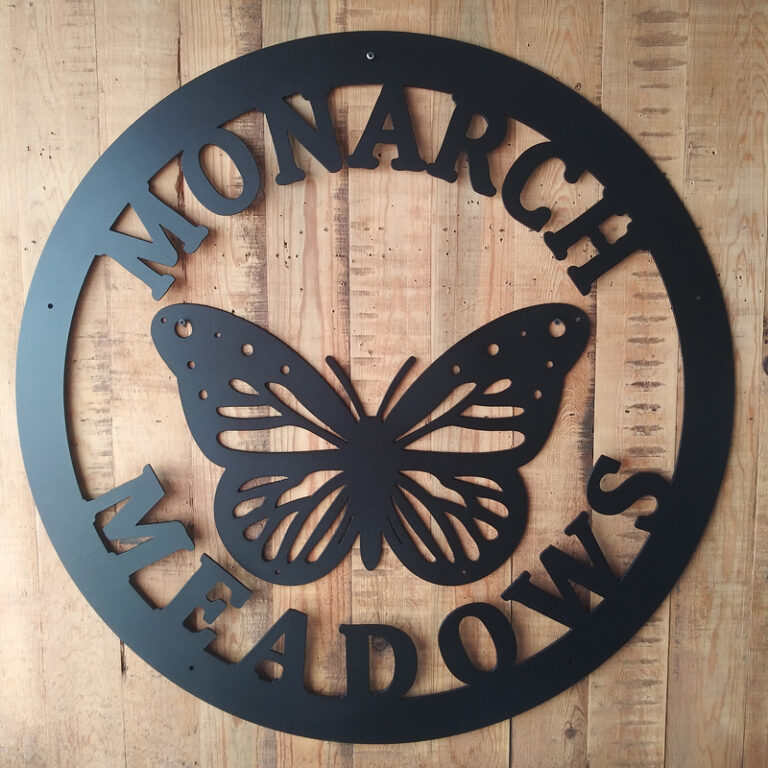Single Layer Metal Signs – Juno Ironcraft, LLC