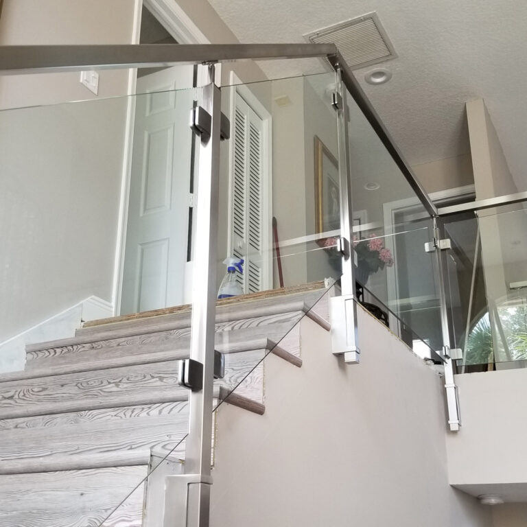 Glass Stairs Juno Ironcraft, LLC