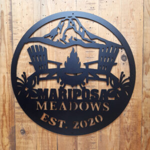 Single Layer Metal Signs – Juno Ironcraft, LLC