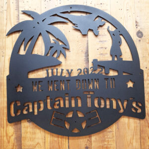 Single Layer Metal Signs – Juno Ironcraft, LLC