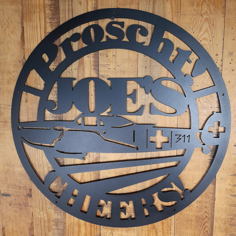 Single Layer Metal Signs – Juno Ironcraft, LLC