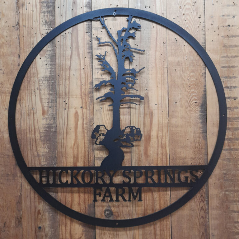 Single Layer Metal Signs – Juno Ironcraft, LLC