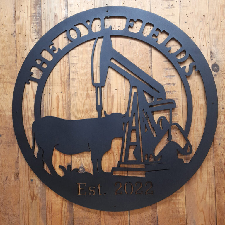 Single Layer Metal Signs – Juno Ironcraft, LLC